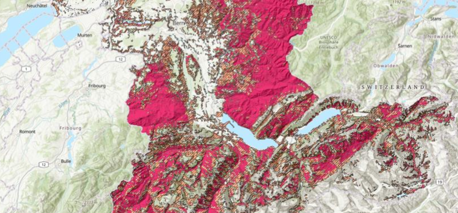 LSI Map for Bern