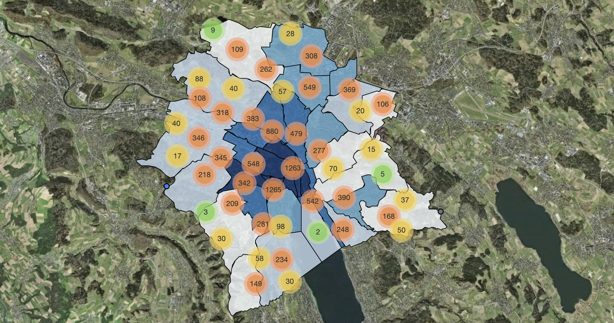 ZüriWieNeu spatial analysis